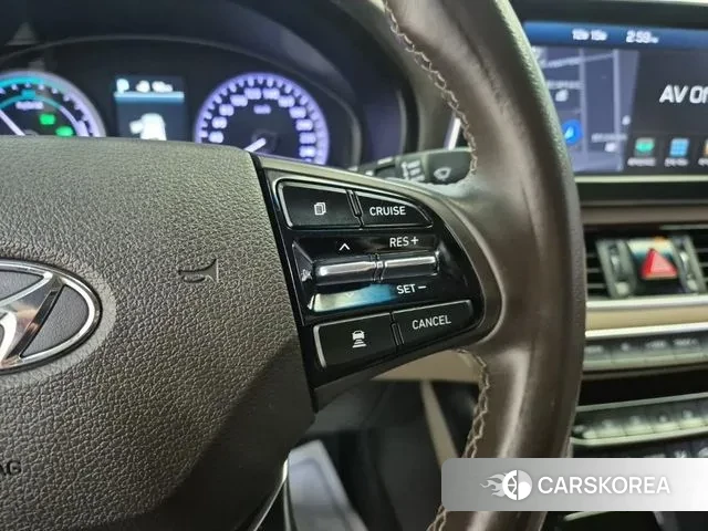 Hyundai Grandeur IG Hybrid 2018 Серый из Кореи, фото 6