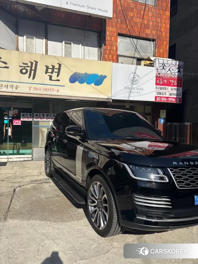 Land Rover Range Rover 4th Generation 2021 Черный из Кореи, фото 6