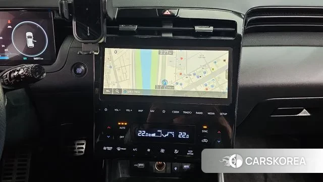 Hyundai Tucson Hybrid (NX4) 2022 Серый из Кореи, фото 6