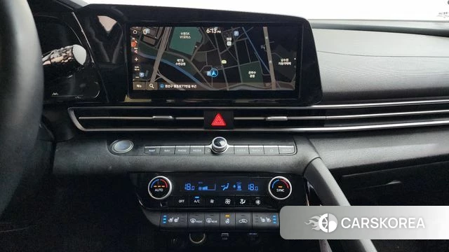 Hyundai Avante Hybrid (CN7) 2020 Черный из Кореи, фото 6