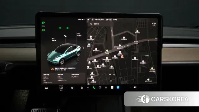 Tesla Model Y 2022 Серый из Кореи, фото 6