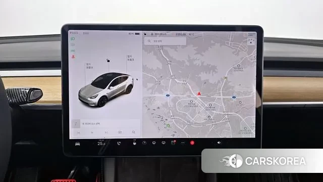 Tesla Model Y 2021 Белый из Кореи, фото 6