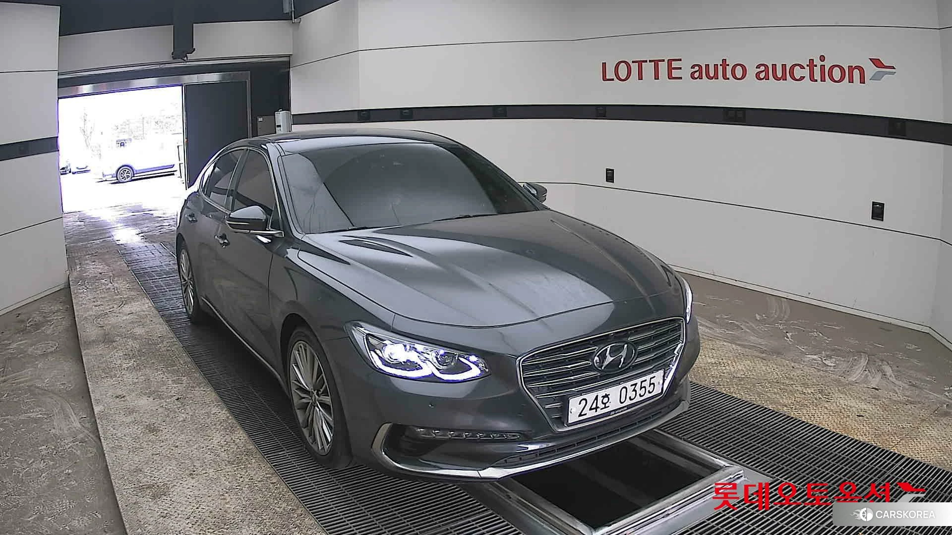 Hyundai Grandeur 2019 Nocturne Gray из Кореи, фото 6