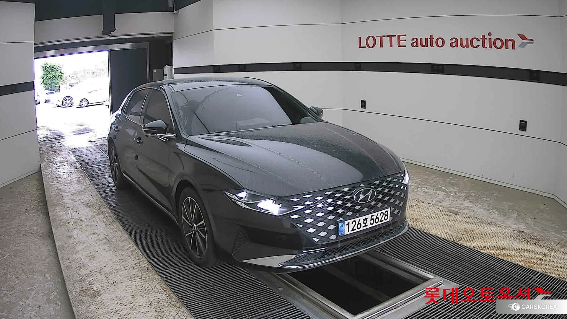 Hyundai Grandeur 2021 Черный из Кореи, фото 6