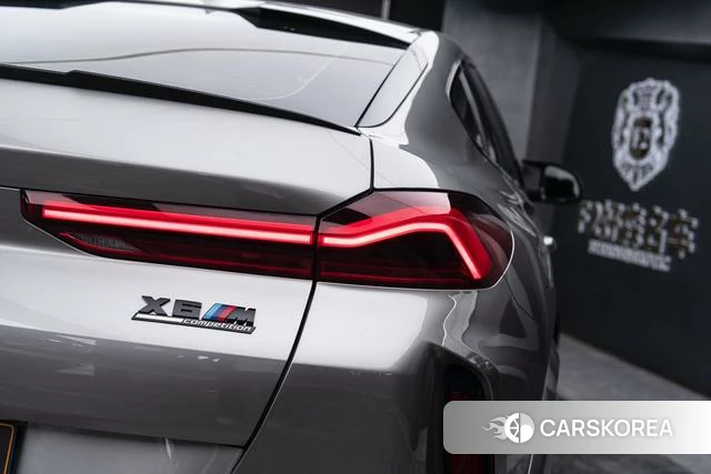 BMW X6 M 2021 Серебристо-серый из Китая, фото 6