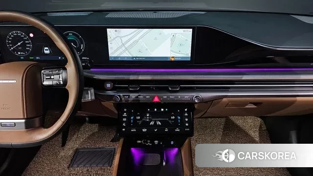 Hyundai Grandeur Hybrid (GN7) 2023 Черный из Кореи, фото 6