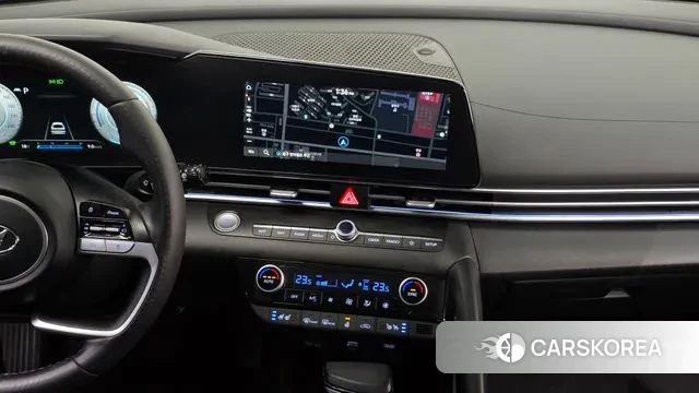 Hyundai Avante Hybrid (CN7) 2022 Серый из Кореи, фото 6