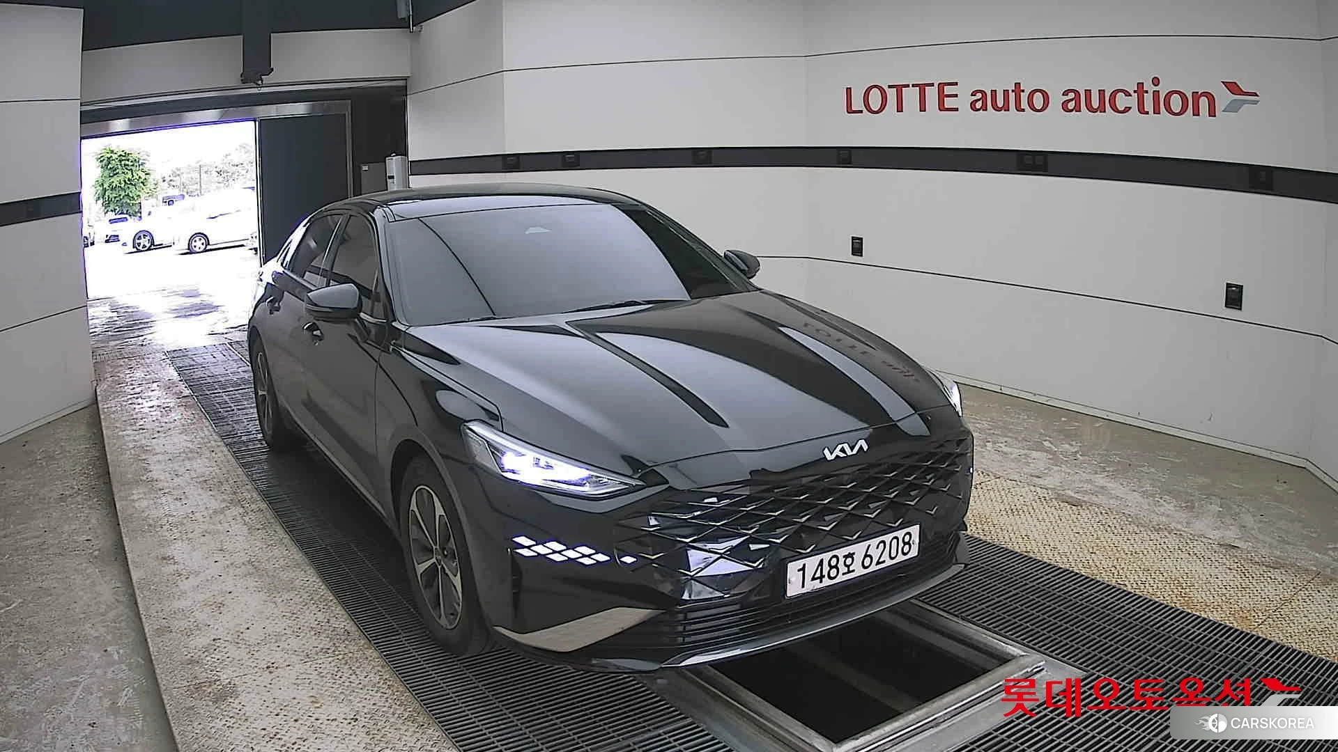 Kia K8 Hybrid 2022 Aurora Black Pearl из Кореи, фото 6
