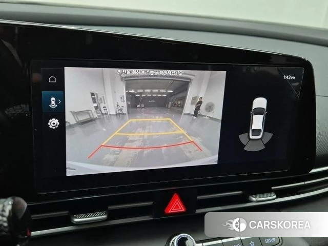 Hyundai Avante Hybrid (CN7) 2022 Белый из Кореи, фото 6