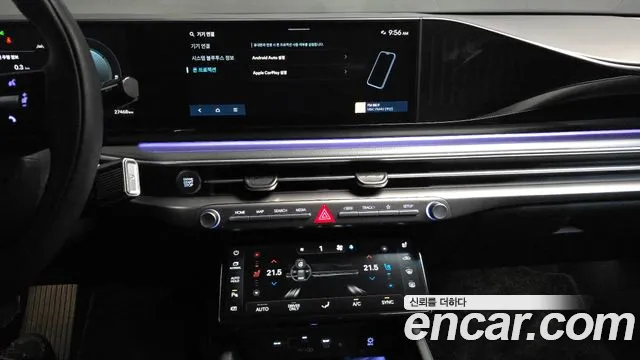 Hyundai Grandeur Hybrid (GN7) 2023 Черный из Кореи, фото 6