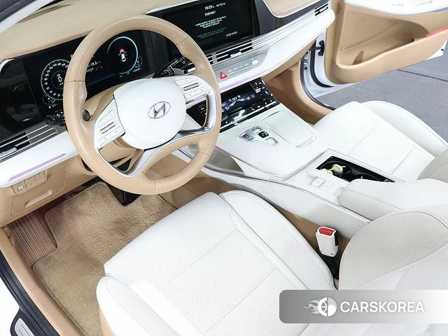Hyundai The New Grandeur IG Hybrid 2020 Белый из Кореи, фото 6