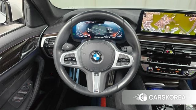 BMW 5 Series (G30) 2022 Белый из Кореи, фото 6