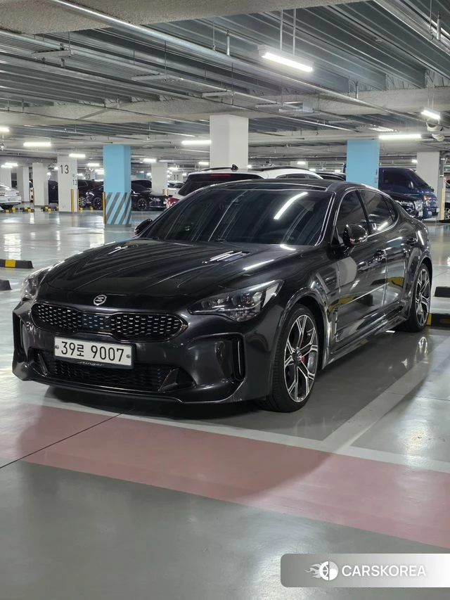 Kia Stinger 2018 Серый из Кореи, фото 6