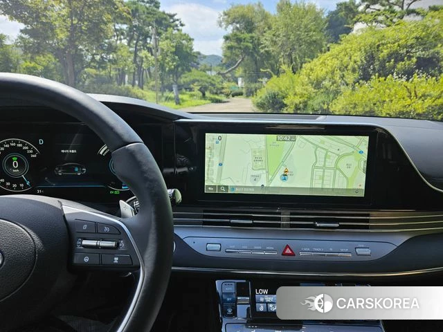 Hyundai The New Grandeur IG Hybrid 2022 Черный из Кореи, фото 6
