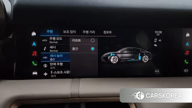 Porsche Taycan 2023 Небесно-голубой из Кореи, фото 6