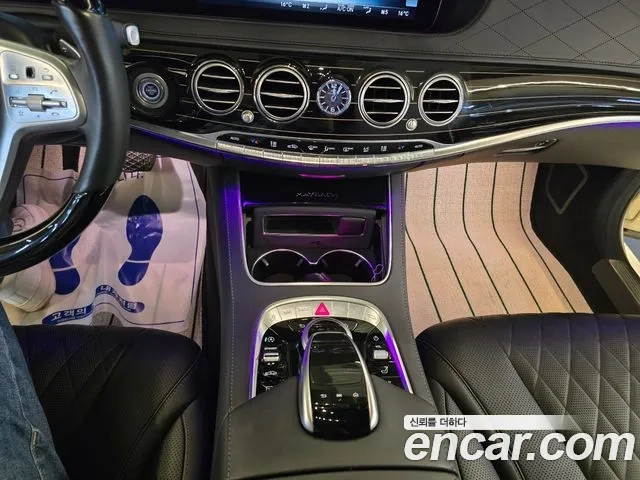 Mercedes-Benz S-Class W222 2020 Черный двухцветный из Кореи, фото 6