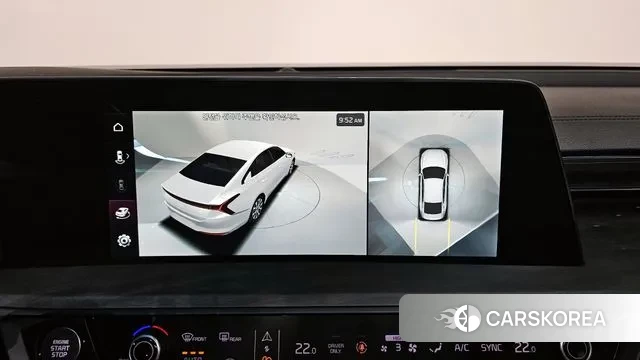 Kia K8 Hybrid 2021 Синий из Кореи, фото 6