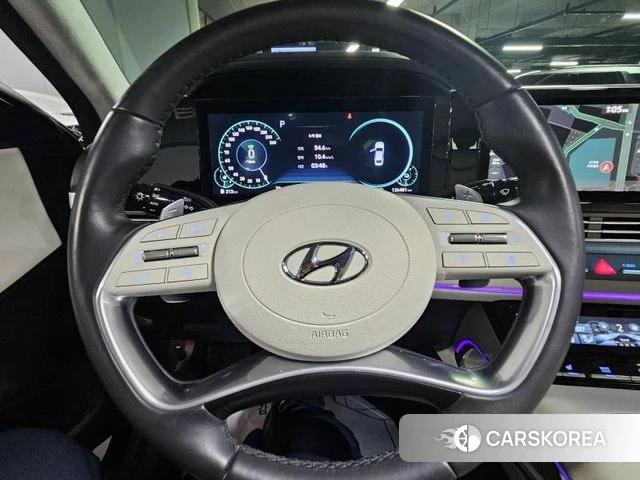 Hyundai The New Grandeur IG Hybrid 2022 Черный из Кореи, фото 6