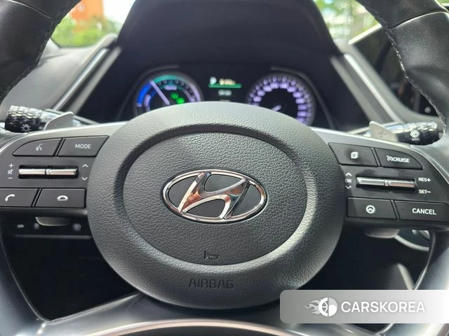 Hyundai Sonata Hybrid (DN8) 2021 Белый из Кореи, фото 6