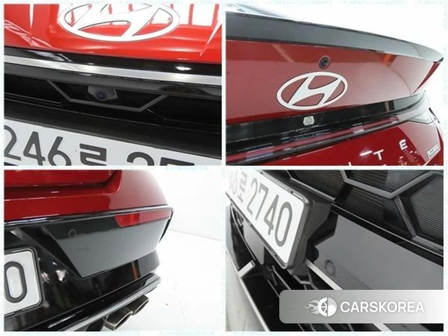 Hyundai The New Avante Hybrid (CN7) 2025 Красный из Кореи, фото 6