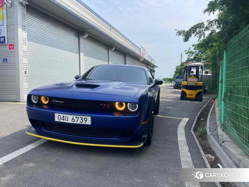 Dodge Challenger 2020 Синий из Кореи, фото 6