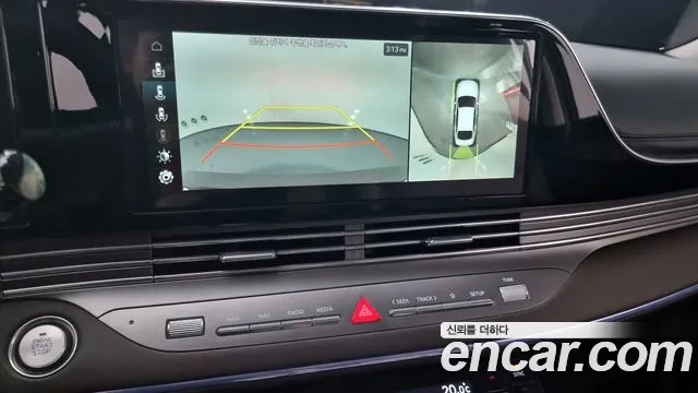 Hyundai The New Grandeur IG Hybrid 2020 Синий из Кореи, фото 6