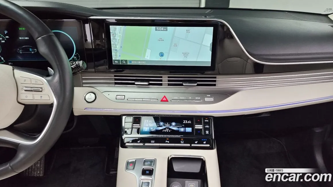 Hyundai The New Grandeur IG Hybrid 2021 Серый из Кореи, фото 6