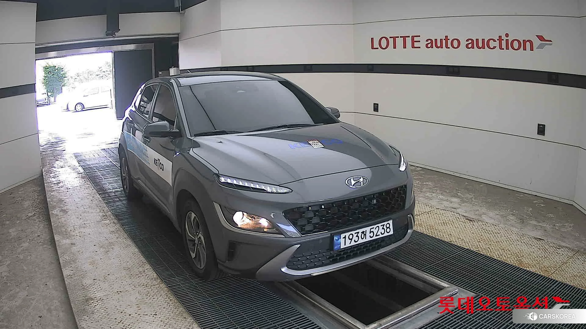 Hyundai Kona Hybrid 2023 Galactic Grey Metallic из Кореи, фото 6