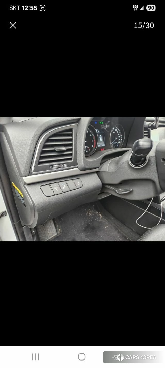 Hyundai Avante AD 2018 Белый из Кореи, фото 6