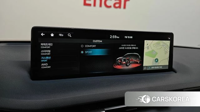Genesis GV70 2023 Синий из Кореи, фото 6