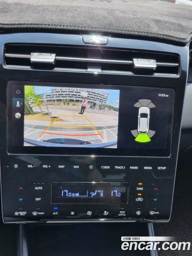 Hyundai Tucson Hybrid (NX4) 2022 Небесно-голубой из Кореи, фото 6