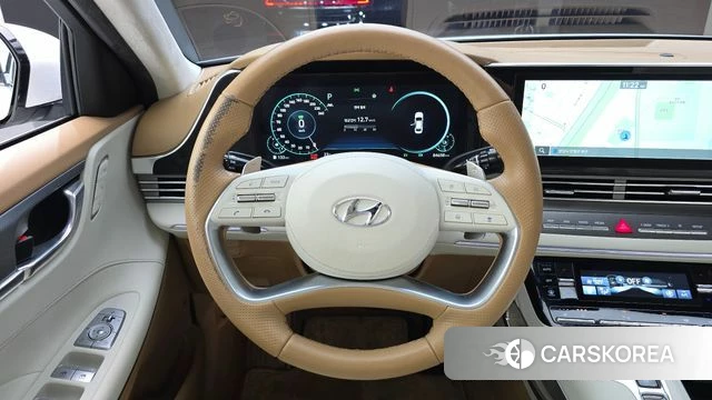 Hyundai The New Grandeur IG Hybrid 2022 Белый из Кореи, фото 6