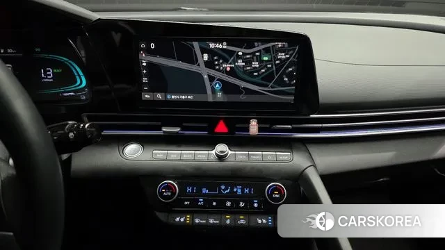 Hyundai The New Avante Hybrid (CN7) 2023 Серебристо-серый из Кореи, фото 6