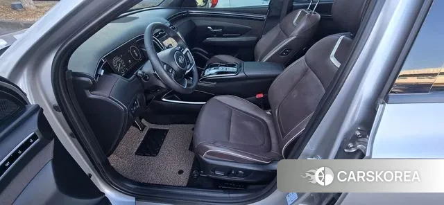 Hyundai Tucson Hybrid (NX4) 2021 Серебристо-серый из Кореи, фото 6