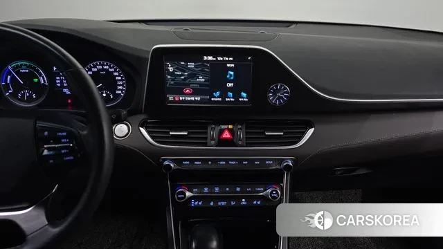 Hyundai Grandeur IG Hybrid 2018 Черный из Кореи, фото 6