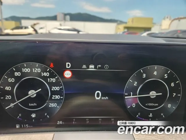 Kia K8 2021 Жемчужный цвет из Кореи, фото 6