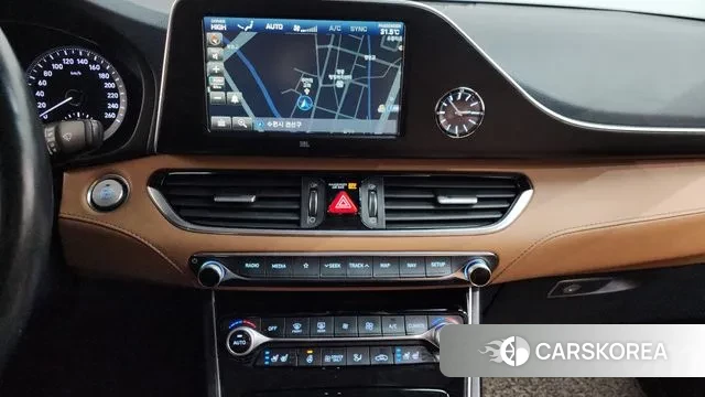 Hyundai Grandeur IG Hybrid 2018 Черный из Кореи, фото 6