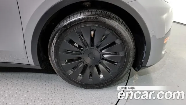 Tesla Model Y 2021 Серый из Кореи, фото 6