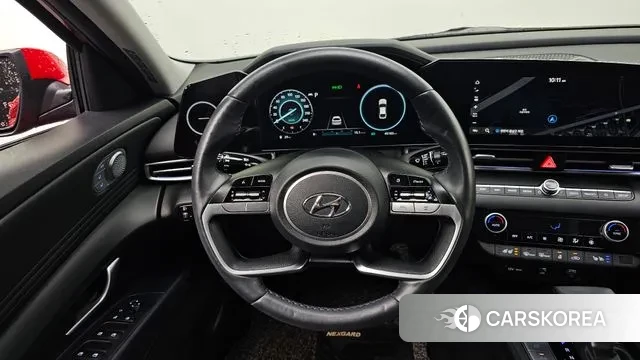 Hyundai Avante (CN7) 2022 Красный из Кореи, фото 6