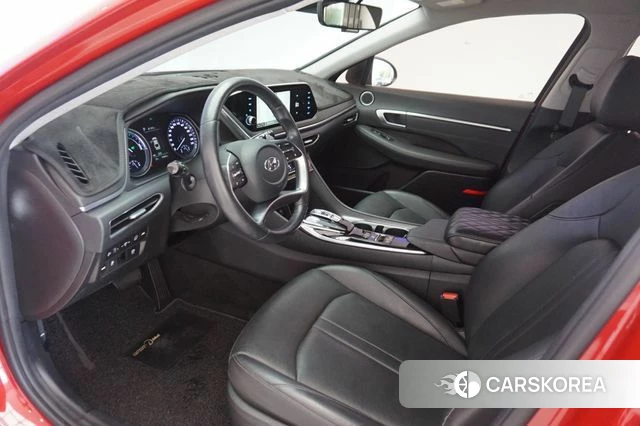 Hyundai Sonata Hybrid (DN8) 2021 Красный из Кореи, фото 6