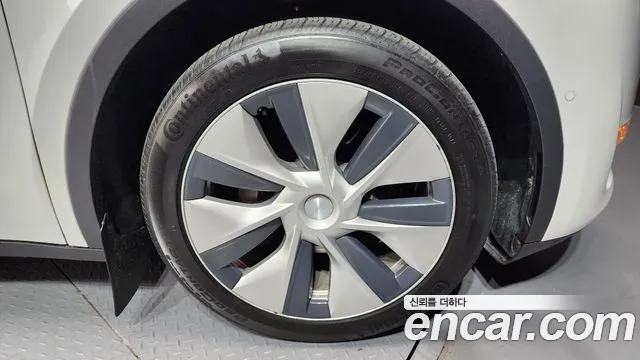 Tesla Model Y 2021 Белый из Кореи, фото 6