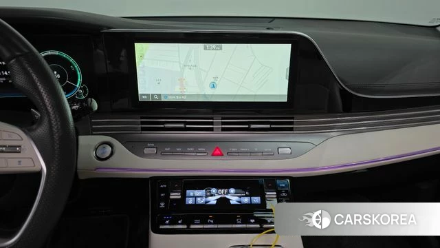 Hyundai The New Grandeur IG Hybrid 2021 Черный из Кореи, фото 6