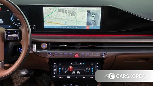 Hyundai Grandeur Hybrid (GN7) 2023 Черный из Кореи, фото 6