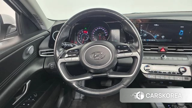 Hyundai Avante (CN7) 2022 Белый из Кореи, фото 6