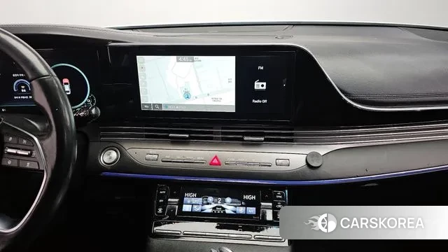 Hyundai The New Grandeur IG Hybrid 2022 Белый из Кореи, фото 6