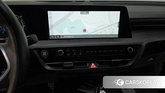 Kia K8 Hybrid 2022 Черный из Кореи, фото 6