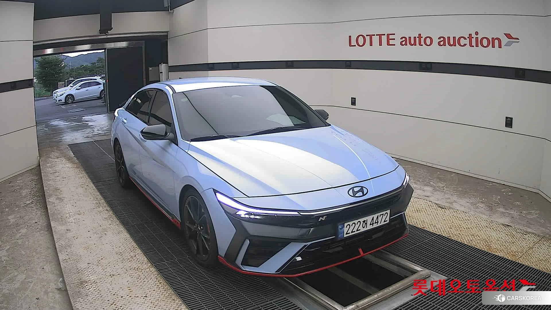 Hyundai Avante N 2024 Performance Blue из Кореи, фото 6