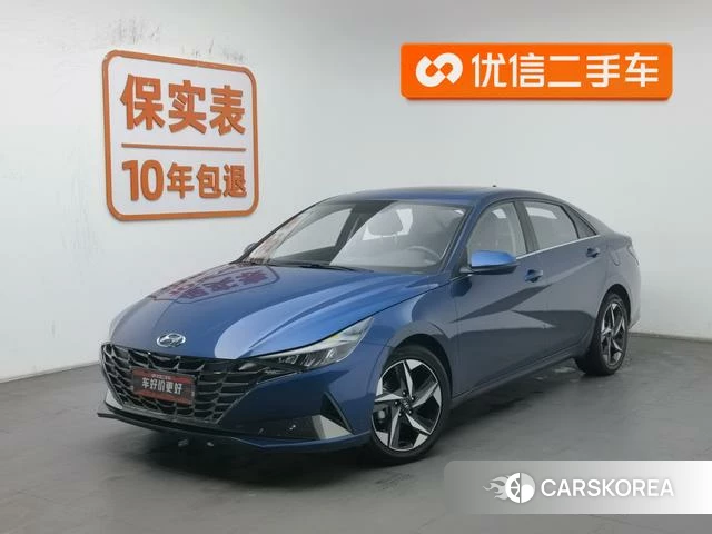Hyundai Elantra 2023 Синий из Китая, фото 6