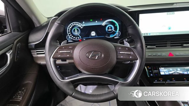 Hyundai The New Grandeur IG Hybrid 2022 Черный из Кореи, фото 6