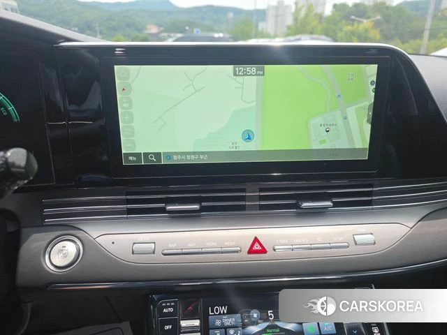 Hyundai The New Grandeur IG Hybrid 2021 Черный из Кореи, фото 6